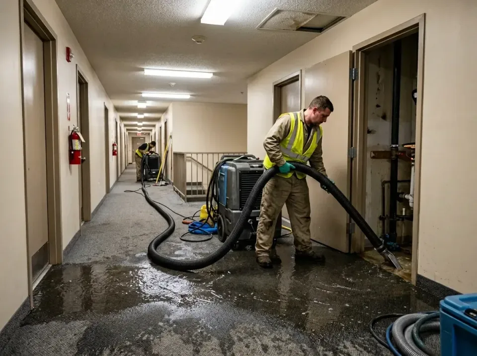 multi-unit-apartment-hallway-f-005 — frequently asked questions, Emergency Burst Pipe Water Extraction & Removal in Coraopol…